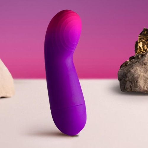 ROCKS-OFF – GLOW GIRL VIBE VIBRADOR DISCRETO ROXO PARA PONTO G