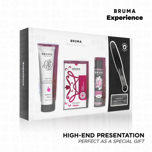 BRUMA XPERIENCE – KIT VIBRO-ORGASMICO DE CHICLETE DOCE TENTAÇÃO
