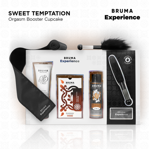 BRUMA XPERIENCE – KIT DE TENTAÇÃO DOCE AMERICANA TART COM POTENCIALIZADOR DE ORGASMO