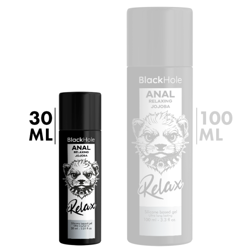 BLACK HOLE – RELAXANTE ANAL JOJOBA RELAX BASE DE SILICONE 30 ML