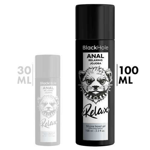 BLACK HOLE – JOJOBA RELAXANTE ANAL BASE DE SILICONE 100 ML
