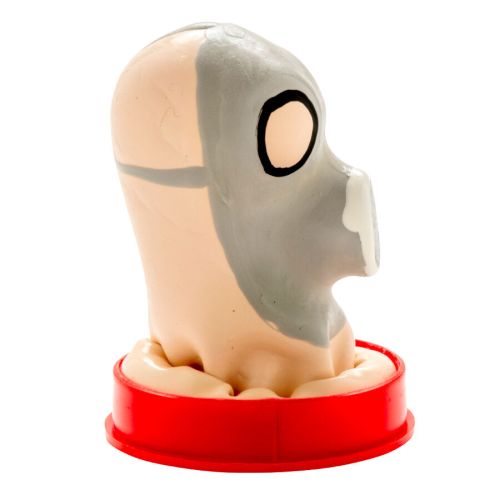 CONDOMERIE – MÁSCARA DE GÁS DE PRESERVATIVOS NOVIDADES PINTADOS À MÃO