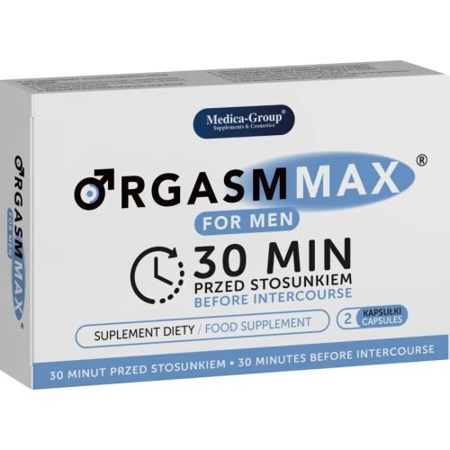 MEDICA GROUP – ORGASM MAX PARA HOMENS 2 CÁPSULAS