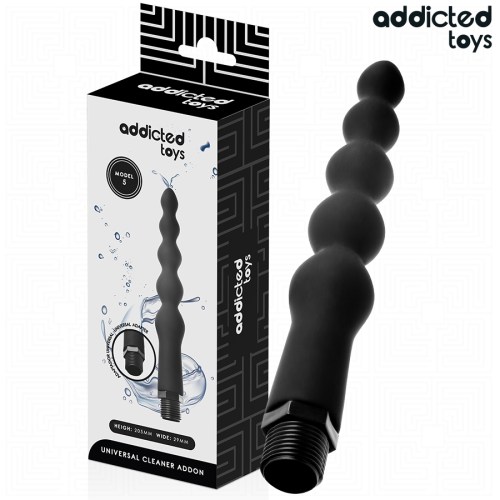 ADDICTED TOYS – LIMPADOR ANAL COM ADAPTADOR UNIVERSAL MODELO 5