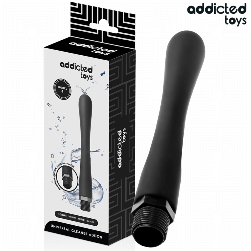 ADDICTED TOYS – LIMPADOR ANAL COM ADAPTADOR UNIVERSAL MODELO 4