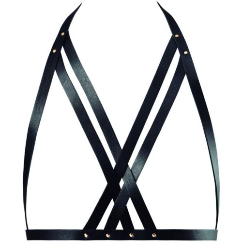 BIJOUX INDISCRETS MAZE – HALTER BRA HARNESS PRETO