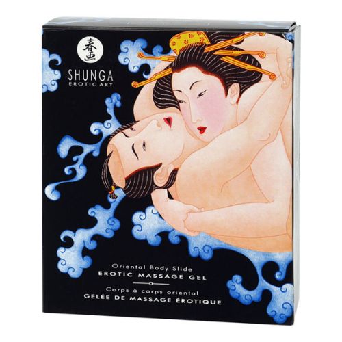 SHUNGA – GEL DE MASSAGEM ER?TICA ORIENTAL CORPO A CORPO COM FRUTAS EX?TICAS