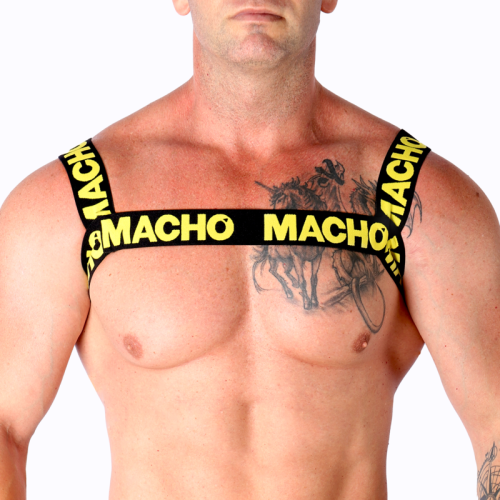MACHO – ARNÊS DUPLO AMARELO