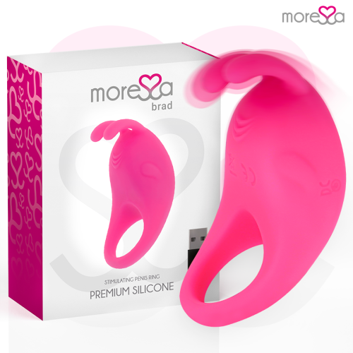 MORESSA – BRAD PREMIUM SILICONE RECARREGVEL ROSA