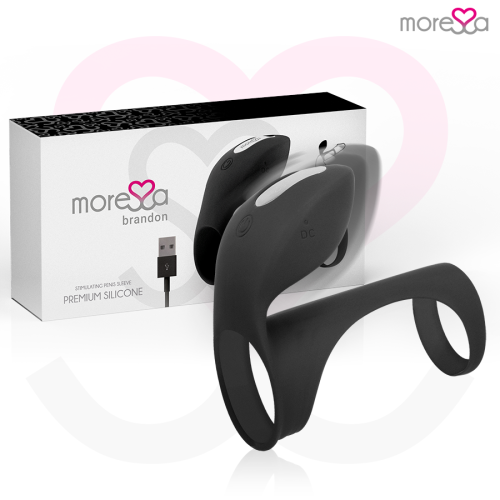 MORESSA – ANEL VIBRADOR BRANDON COM TAMPA