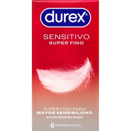 DUREX – SUPER THIN SENSÍVEL 6 UNIDADES