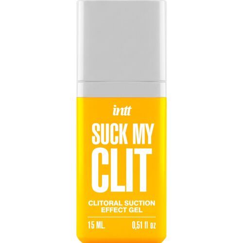 INTT – SUCK MY CLIT GEL COM EFEITO DE SUCÇÃO MANGA TROPICAL 15 ML