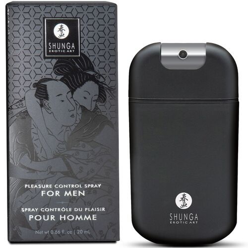 SHUNGA – SPRAY CONTROLADOR DE PRAZER PARA HOMENS 20 ML